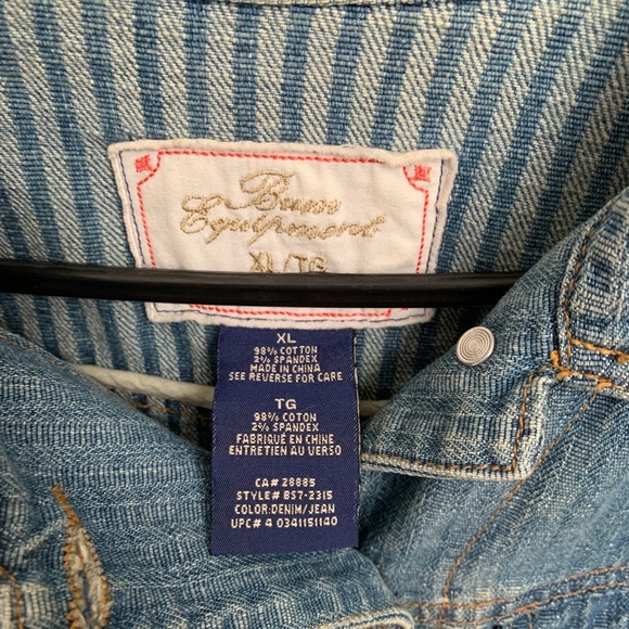 Hand painted jeans jacket - Picture 3 of 5